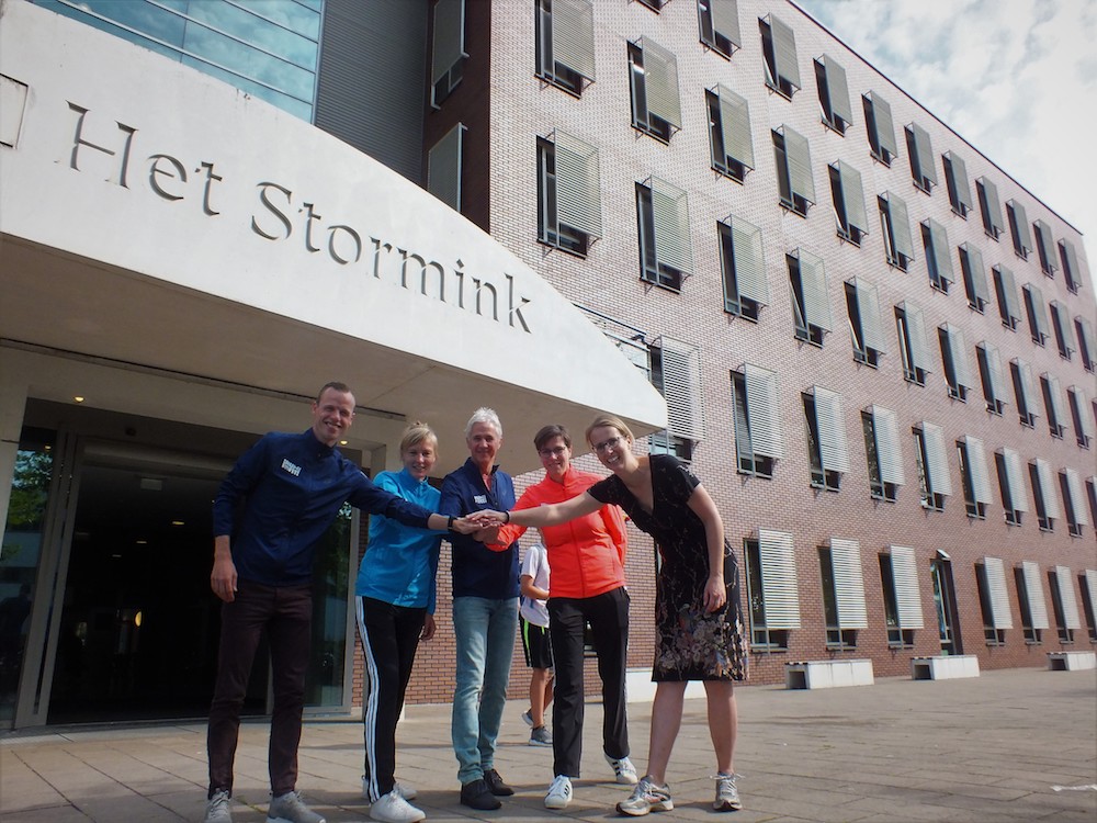 Etty Hillesum Lyceum in beweging met iRun2BFit! iRun2BFit